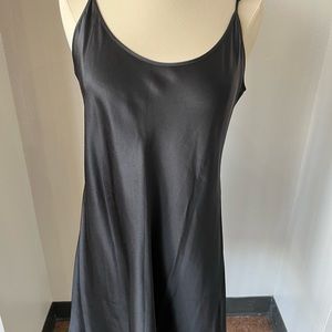 Beautiful Black Silk Chemise